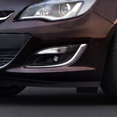 Opel Astra J 4/5D/SW 2012+ Δαχτυλιδια Χρωμιου Για Προβολακια Ομιχλης 2ΤΕΜ.