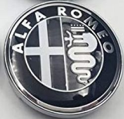 Ταπα Κεντρου Ζαντας Για Alfa Romeo 60mm ΕΞ. Διαμετρος Μαυρη