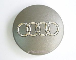 Ταπα Κεντρου Ζαντας Για Audi A3/A4/A6/A8/S4/TT 68mm ΕΞ. Διαμετρος Γκρι