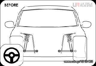 ΜΠΑΡΑ ΕΝΙΣΧΥΣΗΣ ΠΛΑΙΣΙΟΥ ΤΗΣ ULTRARACING ΓΙΑ FIAT PUNTO II 2130400320 Λ.ΑΘΗΝΩΝ 334 www.autoliatas.gr-thumb-11