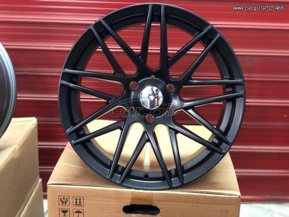 ΖΑΝΤΕΣ SMART BRABUS 2 R 5,5X16 KAI 7,5X17 3X112K ET30 MAT BLACK