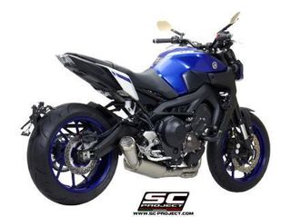 Sc Project Ολόσωμη Εξάτμιση 3-1 70's Conical S.Steel Yamaha MT 09 2017 - 2019 Euro4