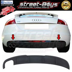 SPOILER [RIEGER TYPE] ΔΙΑΧΥΤΗΣ ΠΙΣΩ ΠΡΟΦΥΛΑΚΤΗΡΑ AUDI TT 8J |  STREETBOYS - CAR TUNING SHOP