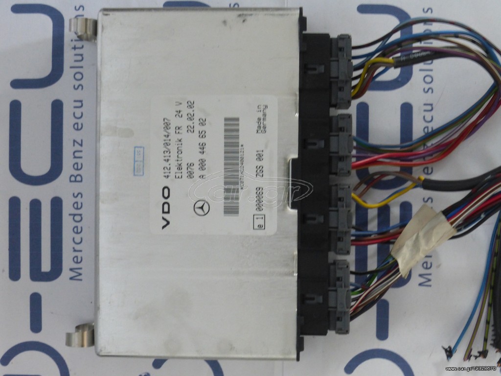 MERCEDES-BENZ ACTROS ΕΓΚΕΦΑΛΟΣ ΔΙΑΧΕΙΡΗΣΗΣ ΚΙΝΗΤΗΡΑ ECU FR/CPC A 0004466502