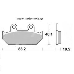 ΤΑΚΑΚΙΑ BRAKING για HONDA TRANSALP 600, DOMINATOR 650, AFRICA TWIN 650  THΛ 2310512033