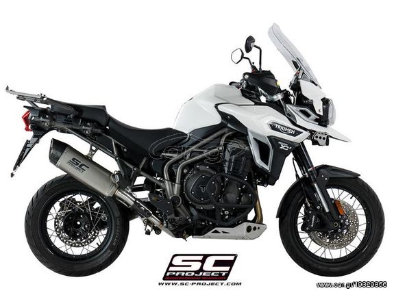 Sc Project Τελικό Εξάτμισης Adventure Titanium/Carbon End Triumph Tiger Explorer 1200 2016 - 2017