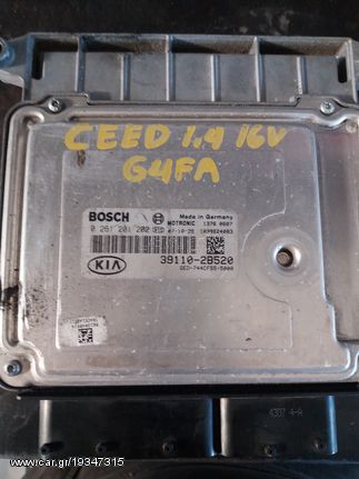 ΕΓΚΕΦΑΛΟΣ, KIA CEED, 39110-2B520, 0261201202  M7.9.8 