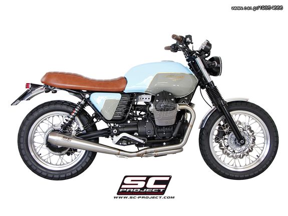 ΟΛΟΣΩΜΗ ΕΞΑΤΜΙΣΗ SC PROJECT MOTO GUZZI V7