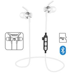 PLATINET MP3 BLUETOOTH V4.2 + microSD SPORT EARPHONES + MIC PM060 SILVER