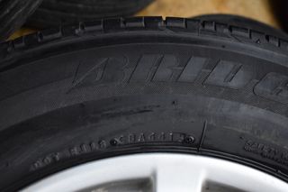 4 ΖΑΝΤΟΛΑΣΤΙΧΑ PORSCHE CAYENNE-VW TOUAREG  17'' ΓΝΗΣΙΑ ΣΕ ΑΡΙΣΤΗ ΚΑΤΑΣΤΑΣΗ 235/65/17 BRIDGESTONE DUELER H/P-thumb-8