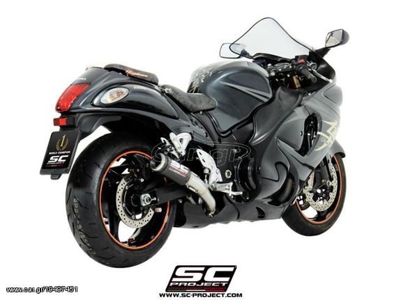 Sc Project CR-T Carbon Διπλές Εξατμίσεις Suzuki Hayabusa 1300 2008 - 2014 Racing Version