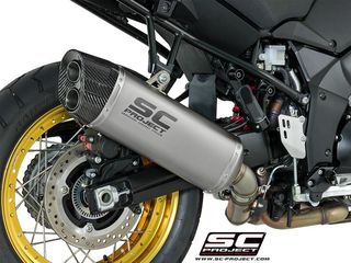 Sc Project Εξάτμιση Τελικό Adventure Titanium/Carbon End Suzuki V Strom 1000 2017 - 2018