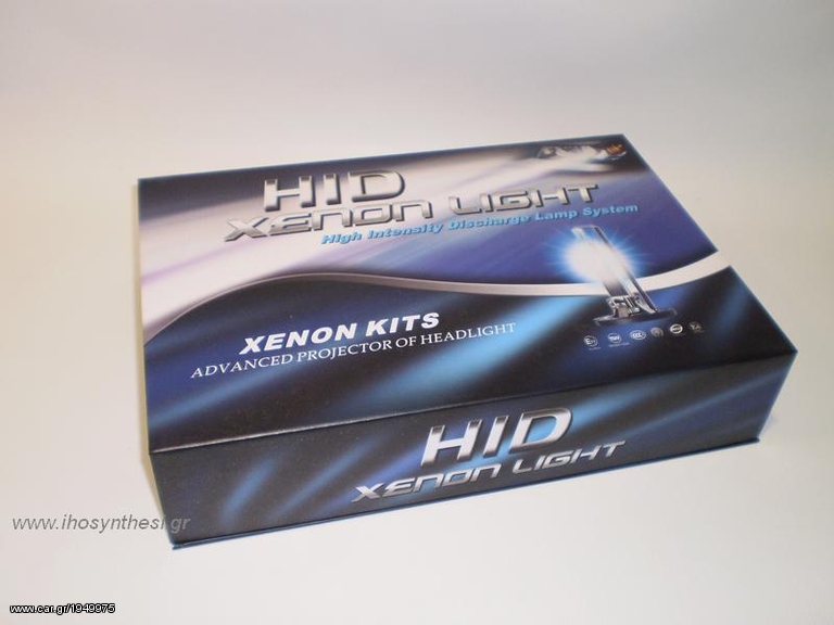 XENON KIT ΜΟΝΗ ΛΑΜΠΑ 6000Κ 