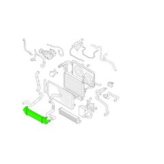 Ψυγείο Intercooler FORD MONDEO S/Wagon / 5dr 2014 - 2017 1.5 TDCi  ( UGCC,XUCA  ) (120 hp ) Πετρέλαιο #318106210