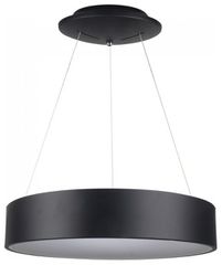 V-TAC Κυκλικός Πολυέλαιος 30W Μαύρος Dimmable Φ60 Θερμό Λευκό