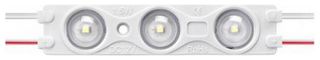LED Module Αδιάβροχο IP67 με 3 SMD 2835 12v 1.5W Θερμό Λευκό 5124