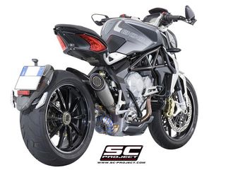 Sc Project Εξάτμιση Τελικό S1 Titanium/Carbon End Mv Agusta Brutale 675/800