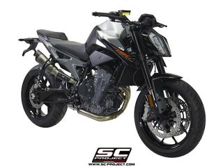 Sc Project Εξάτμιση Τελικό S1 Titanium/Carbon End KTM Duke 790 2018 - 2019