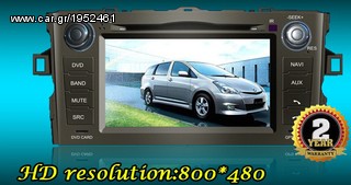 TOYOTA AURIS 2007- MULTIMEDIA ΣΥΣΤΗΜΑ, NAVIGATION, DVD,MP3,TV ΕΡΓΟΣΤΑΣΙΑΚΟ ΣΥΣΤΗΜΑ  MPEG4