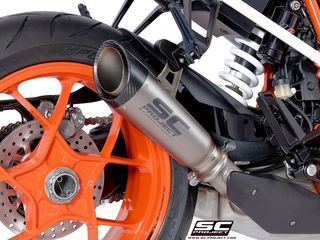 Sc Project Εξάτμιση Τελικό S1 Titanium/Carbon End KTM 1290 Duke R 2017 - 2018