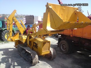Εκσκαφέας-Φορτωτής 1991 JOHN DEER JD450 loader backhoe-thumb-3