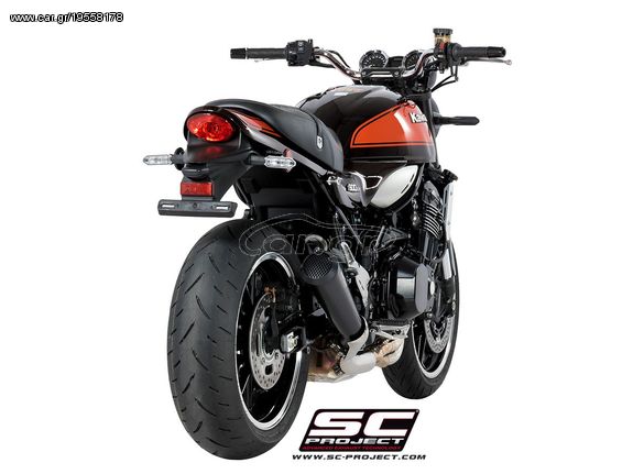 Sc Project Conic 70's Εξάτμιση Τελικό S.Steel Matt Black Kawasaki Z 900 RS 2018 - 2019