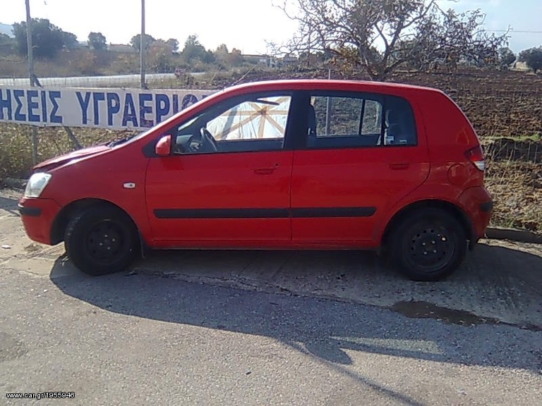 HYUNDAI GETZ MODEL 2002 - 2004, ENGINE G4HD.
