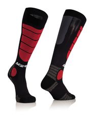 Κάλτσες Acerbis MX Impact μαύρο-κόκκινο