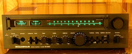 ΡΑΔΙΟΕΝΙΣΧΥΤΗΣ ROADSTAR RS-5850 RECEIVER black wood