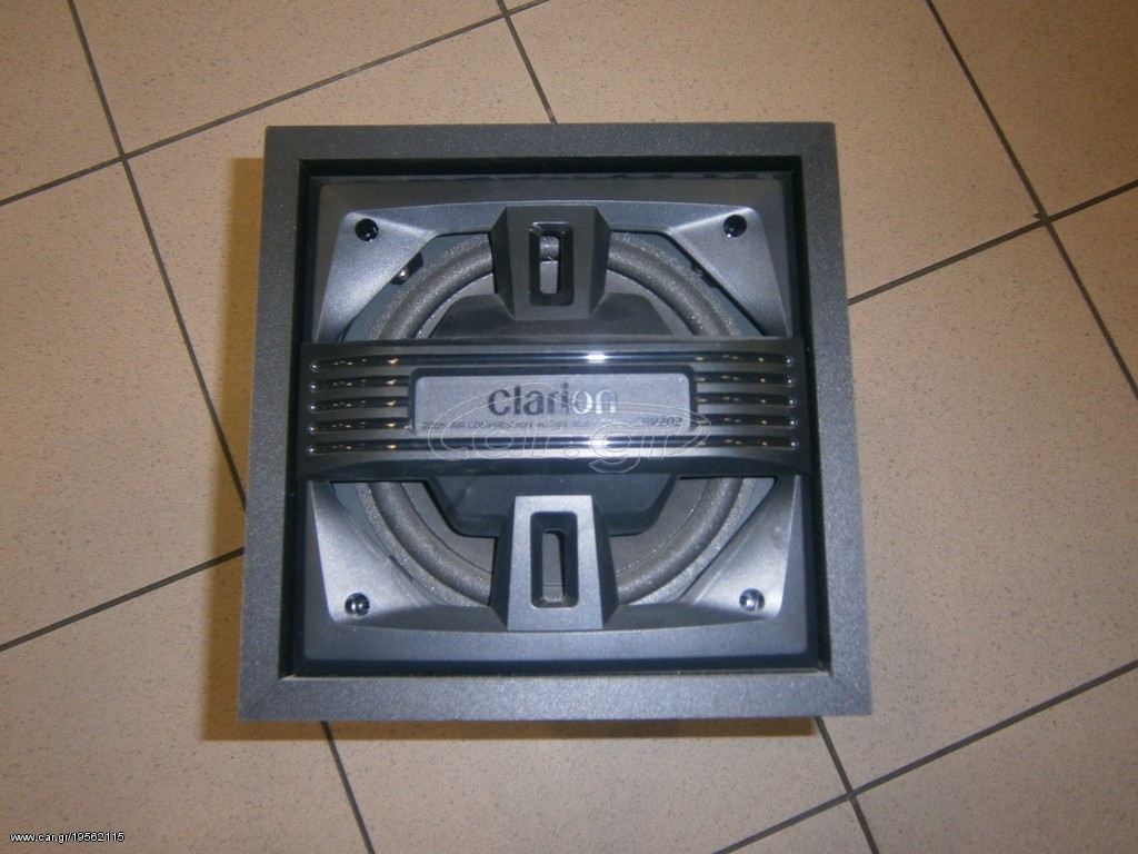 CLARION SUBWOOFER ΕΝΙΣΧΥΤΗΣ ΚΑΙΝΟΥΡΓΙΟ-ΓΝΗΣΙΟ ΣΤΟ ΚΟΥΤΙ ΤΟΥ ΠΡΟΣΦΟΡΑ!!
