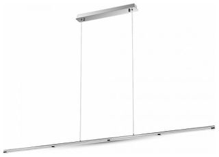 LED V-TAC Γραμμικό Φωτιστικό Design 36W Χρώμιο Φως Ημέρας