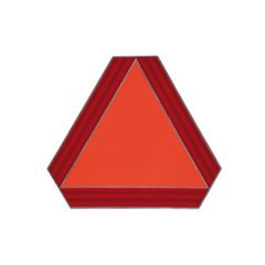 Πινακίδα Λαμαρίνα "Τρίγωνο Βραδυπορείας" 30 x 30cm Π.Α 412 1 Τεμάχιο