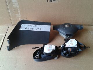 SUZUKI ALTO 2008-2014 ΖΩΝΕΣ ΑΕΡΟΣΑΚΟΙ ΑΝΤΑΛΛΑΚΤΙΚΑ  ΜΕΤΑΧΕΙΡΙΣΜΕΝΑ