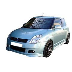 Μπροστινά Spoiler Δεξιά & Αριστερά Για Suzuki Swift 05-10 Από Abs Πλαστικό 2 Τεμάχια