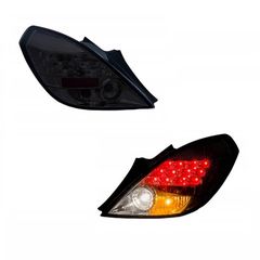 Πισινά Φανάρια Set Για Opel Corsa D 06-14 Led Smoke JunYan