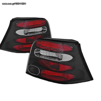 Πισινά Φανάρια Set Για Vw Golf IV (4) 97-03 Μαύρα Sonar