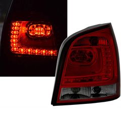 Πισινά Φανάρια Set Για Vw Polo 9N3 05-09 Led GTI/R20 Look Κόκκινο/Φιμέ Eagle Eyes