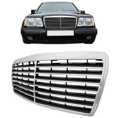 Μάσκα Για Mercedes-Benz E-Class W124 93-95 Avantgarde Χρώμιο/Μαύρο 1 Τεμάχιο