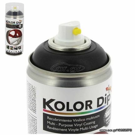 Επικάλυψη Βινυλίου Μαύρο Μεταλλικό Kolor Dip 400ml 1 Τεμάχιο