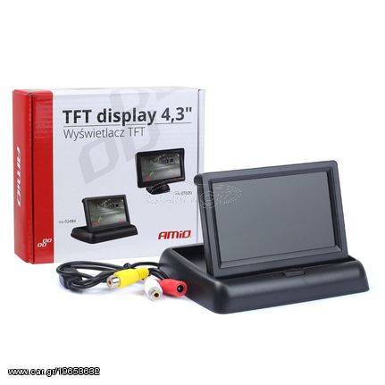 Αναδιπλούμενη Οθόνη Monitor TFT 4,3'' (FLIP-UP) TFT02