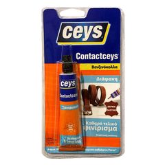 Βενζινόκολλα Διάφανη Υψηλής Απόδοσης Ceys Contact 30ml