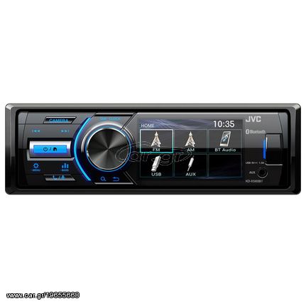 Radio Usb Bluetooth JVC KD-X560BT Universal 1DIN Με 3" Οθόνη