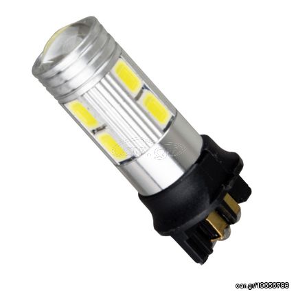 Λάμπα Led W24W 12volt 10 Led 5watt Canbus Λευκή 6000k 1 Τεμάχιο