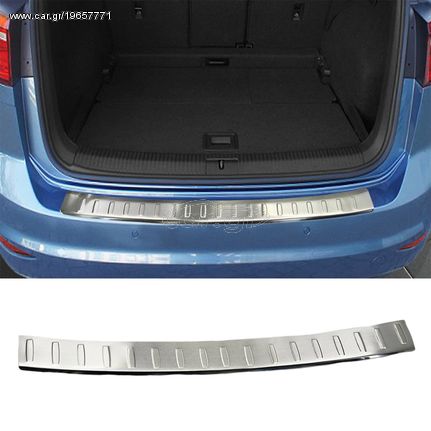 Προστατευτικό Πίσω Προφυλακτήρα Για Vw Golf VI ( 6) Plus 09-12 Από Ανοξείδωτο Ατσάλι (Steel)