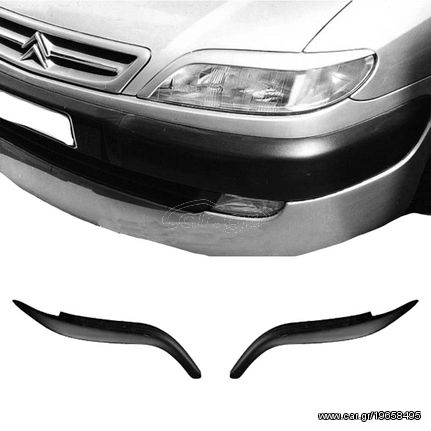 Φρυδάκια Μπροστινών Φαναριών Για Citroen Xsara 98-00 2 Τεμάχια