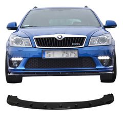 Μπροστινό Spoiler Για Skoda Octavia 2 (1Z) 09-13 RS Προφυλακτήρα Μαύρο Γυαλιστερό Από Abs Πλαστικό Maxton Design 1 Τεμάχιο