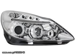 Opel Corsa D chrome Angel eye