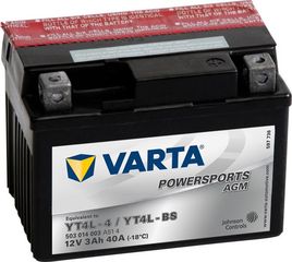 Varta Powersports AGM 6Ah (YTX7A-BS / YTX7A-4)