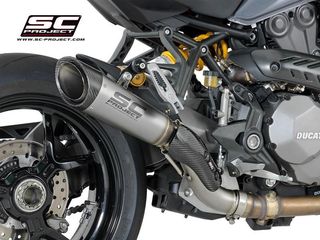 Sc Project Εξάτμιση Τελικό S1 Titanium/Carbon End Ducati Monster 1200 S 2017