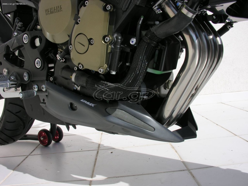 ΚΑΡΙΝΑ XJ6 DIVERSION 2009-2012 YAMAHA ERMAX ΜΑΥΡΟ ΑΒΑΦΟ ΠΛΑΣΤΙΚΟ ΧΡΩΜΑ 2PARTS
